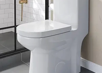 Short Toilet for Compact Bathroom